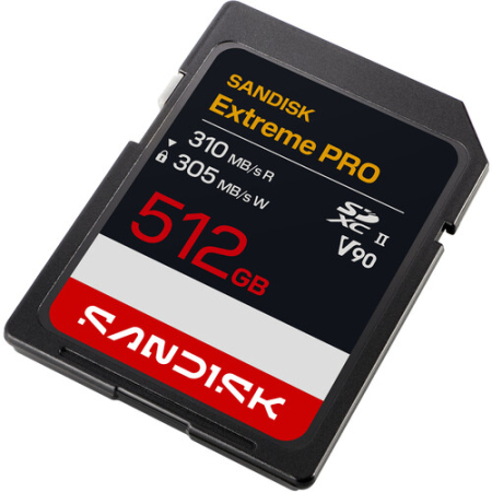 SanDisk SDSDXDE-512G-GN4IN - karta pamięci 512GB, Extreme PRO SD UHS-II V90